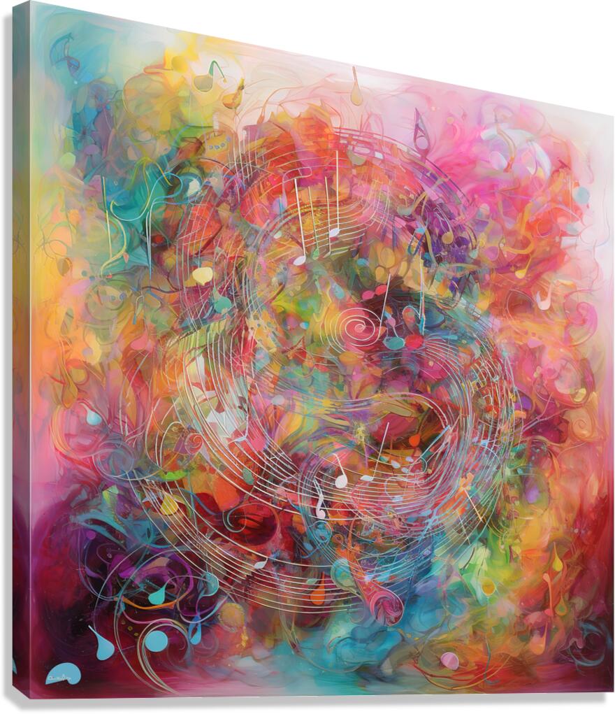A Symphony of Color  Canvas Print
