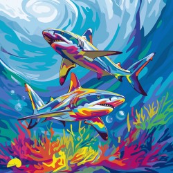 Painted Shark Samba 