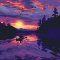 Twilight Paddle 1