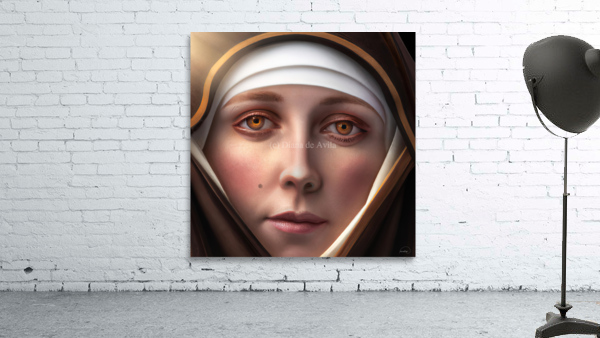 St Clare of Assisi by Diana de Avila