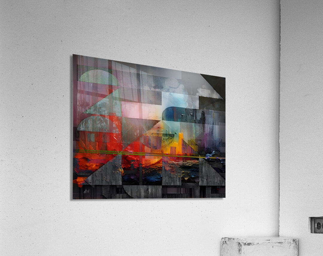 An Urban Interpretation  1  Acrylic Print 