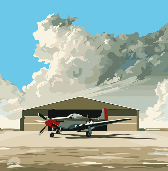 Maverick’s Mustang - P-51 Print