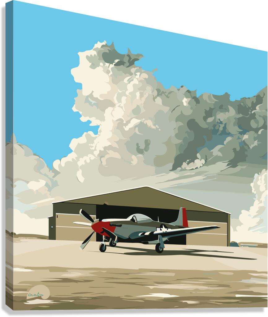 Maverick’s Mustang - P-51 Canvas Print