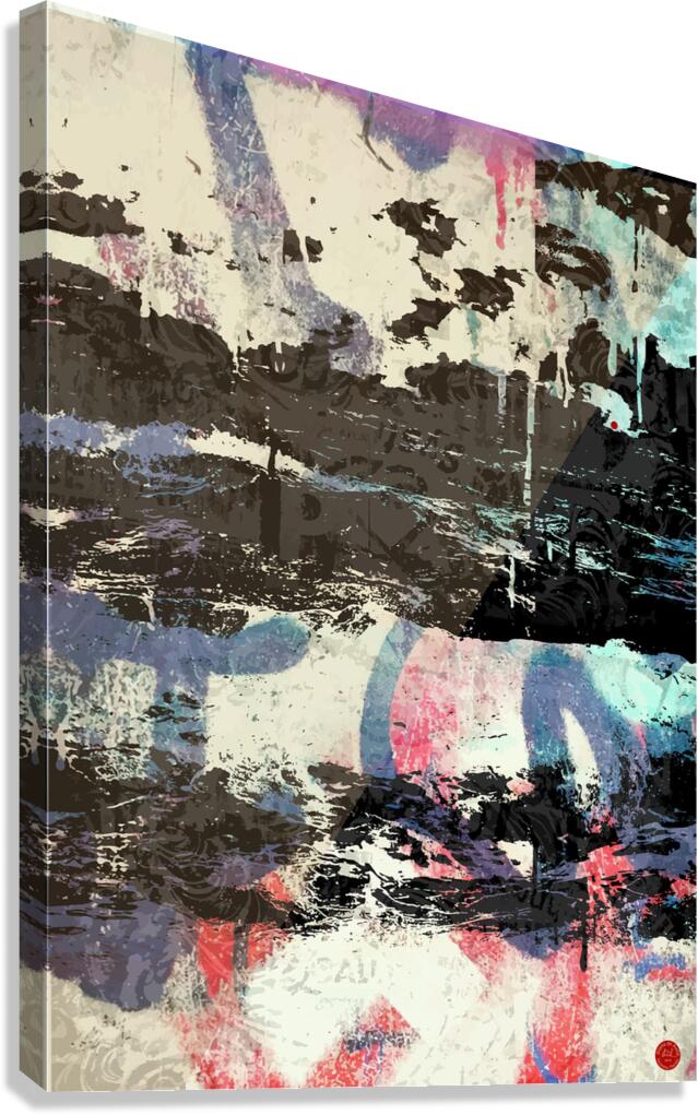 Colliding Thoughts  Canvas Print