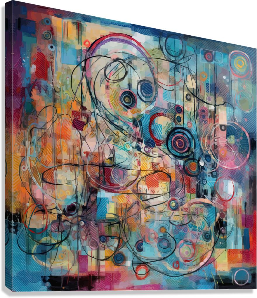 Hallucinating with Humpty  Canvas Print