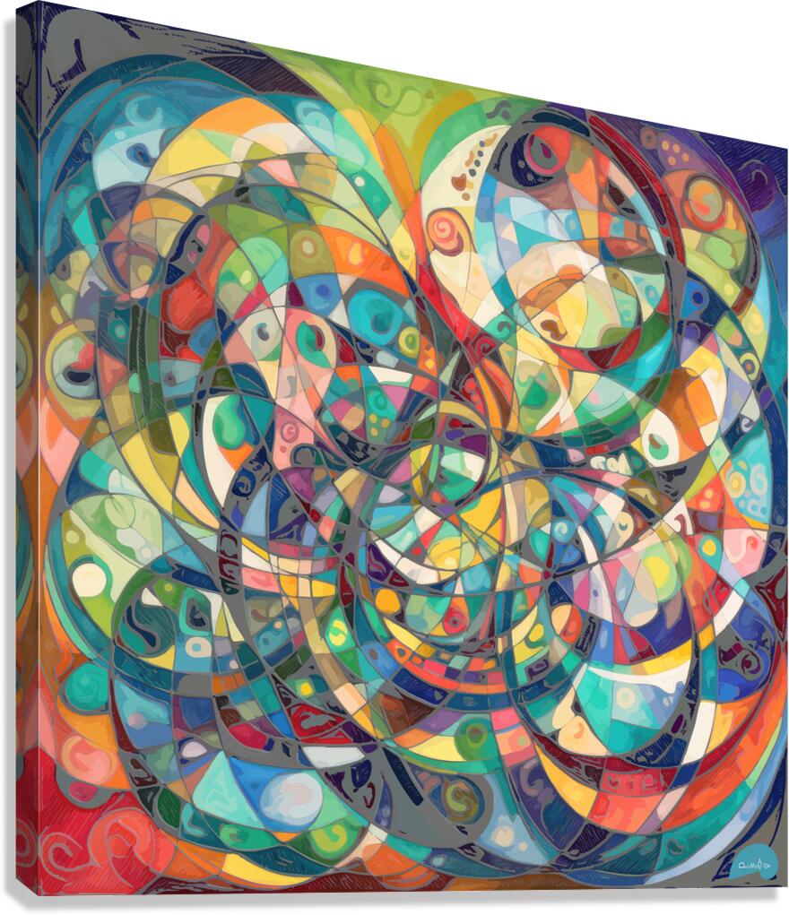 Joyful Chaos - Artrepreneur Canvas Print