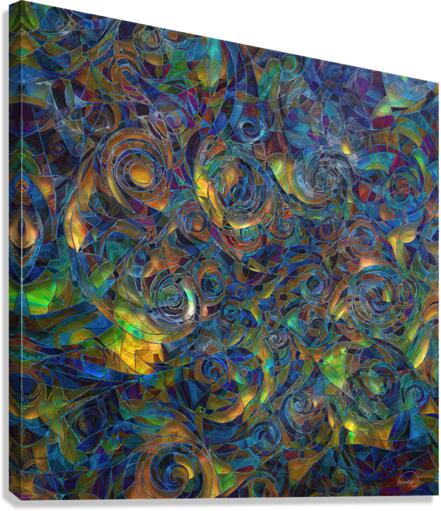 Kaleidoscopic Symphony Canvas print