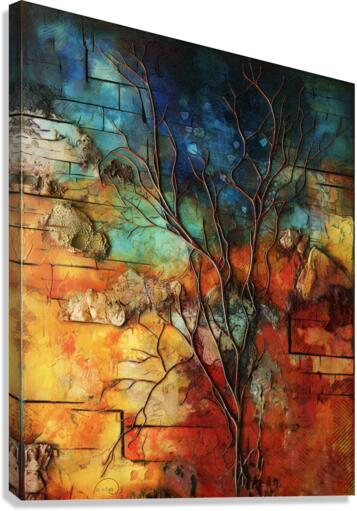 The Burning Bush  Canvas Print