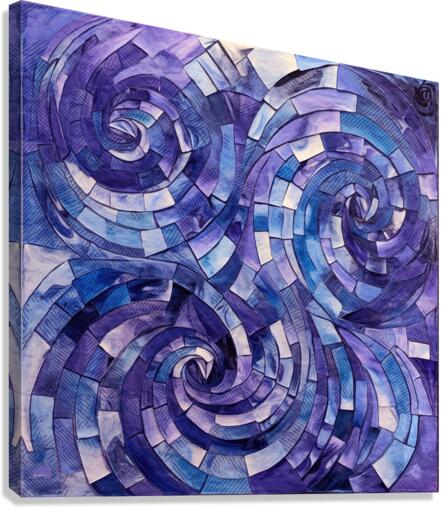 Swirly Whirly Woo  Canvas Print