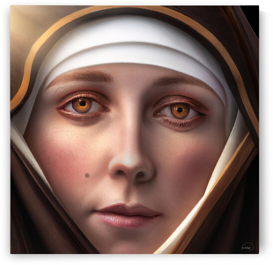 St Clare of Assisi by Diana de Avila