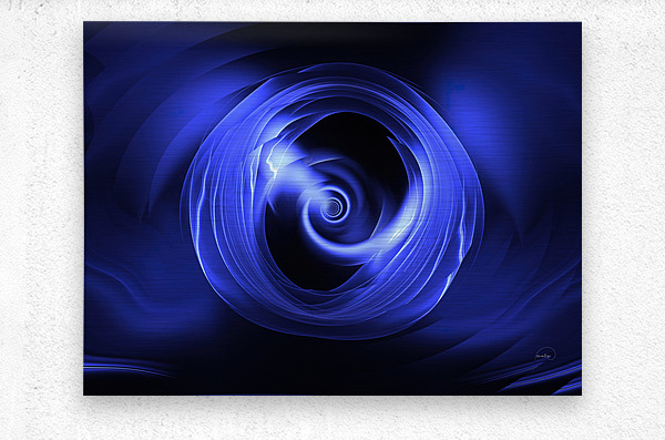 Into the Midpoint  Metal print