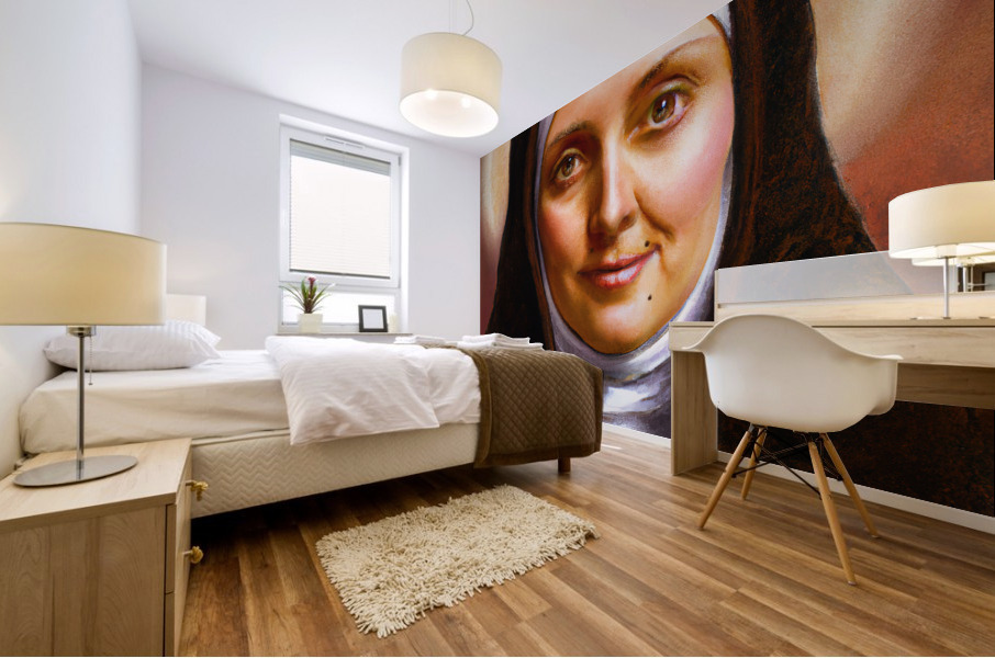 St. Teresa of Avila Mural print