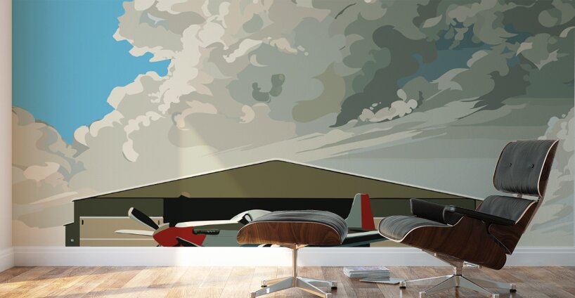 Maverick’s Mustang - P-51 Wall Murals