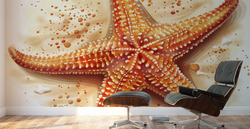 Starfish Solo Wall Murals