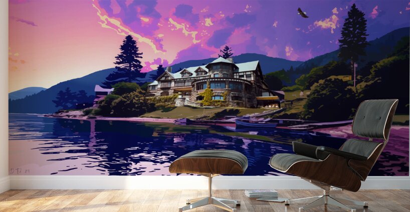 The Blenheim - Lake George NY Wall Murals