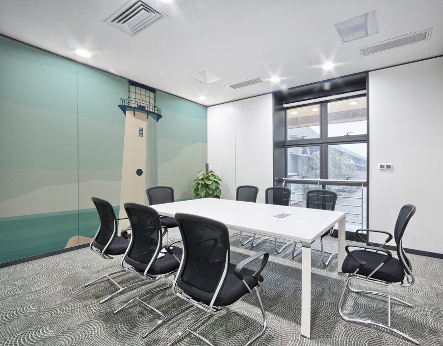 Lighthouse on the Bluff Wall Printing