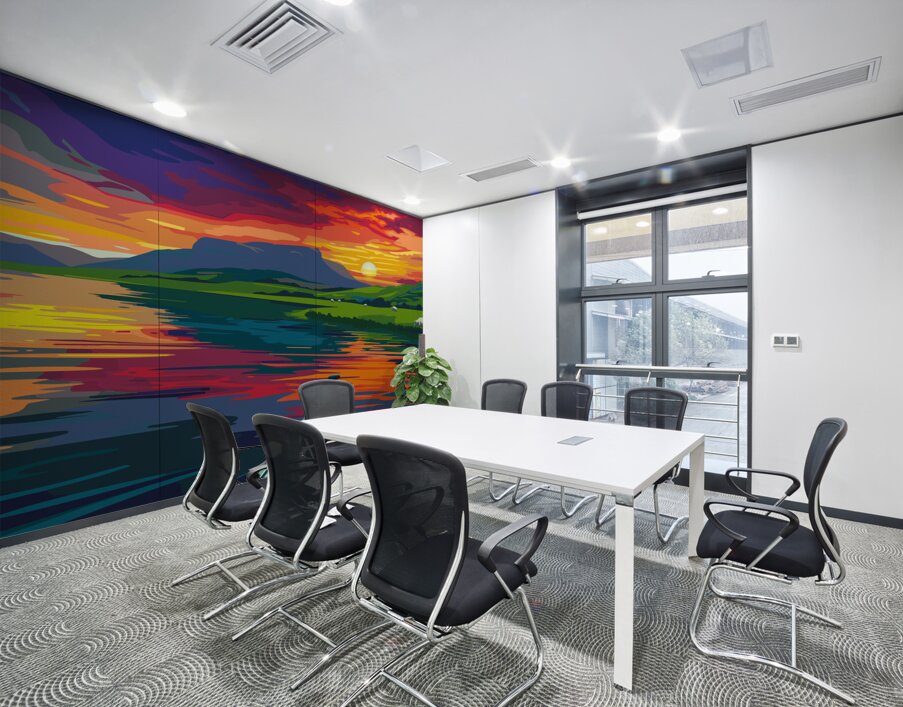 Celtic Chroma  Wall Printing