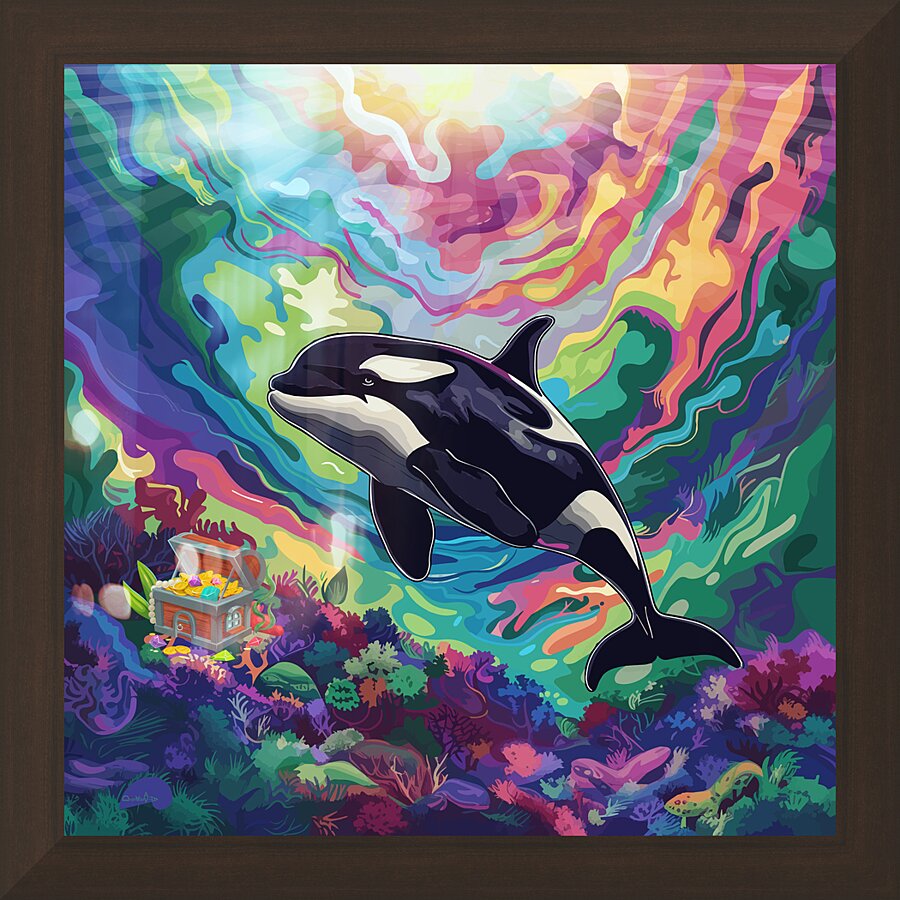 Orca Overture   Impression encadrée