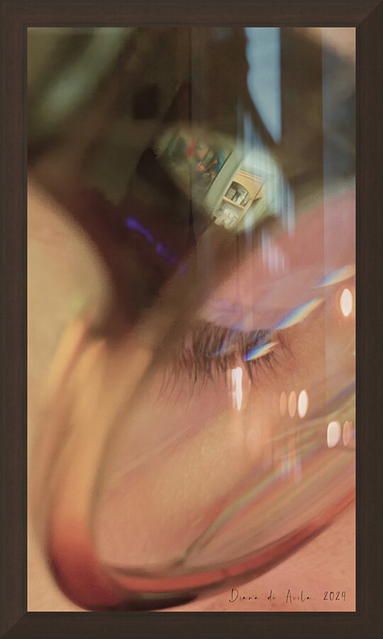 Through the Artists Eye   Framed Print Print