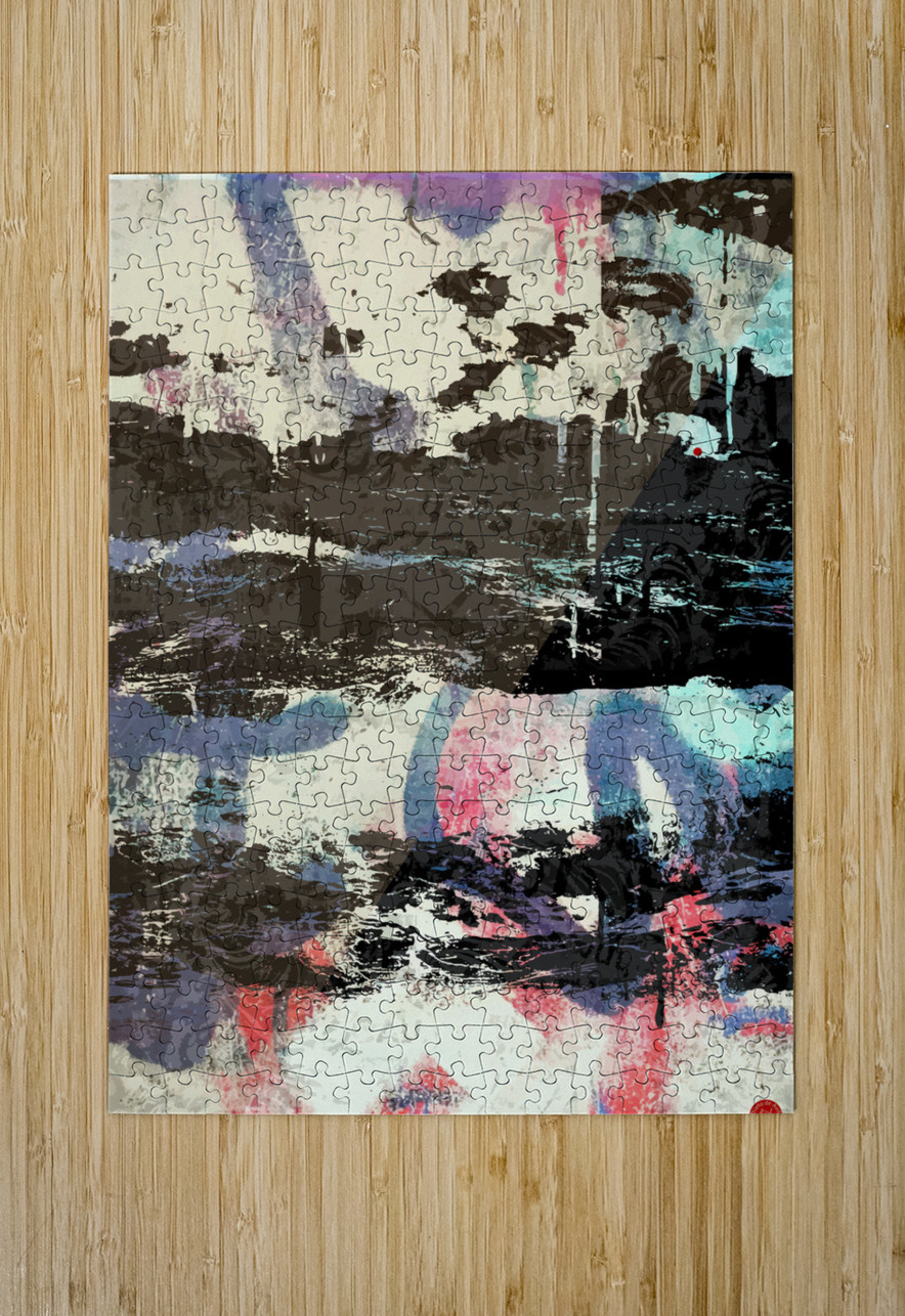 Colliding Thoughts  Diana de Avila Puzzle printing