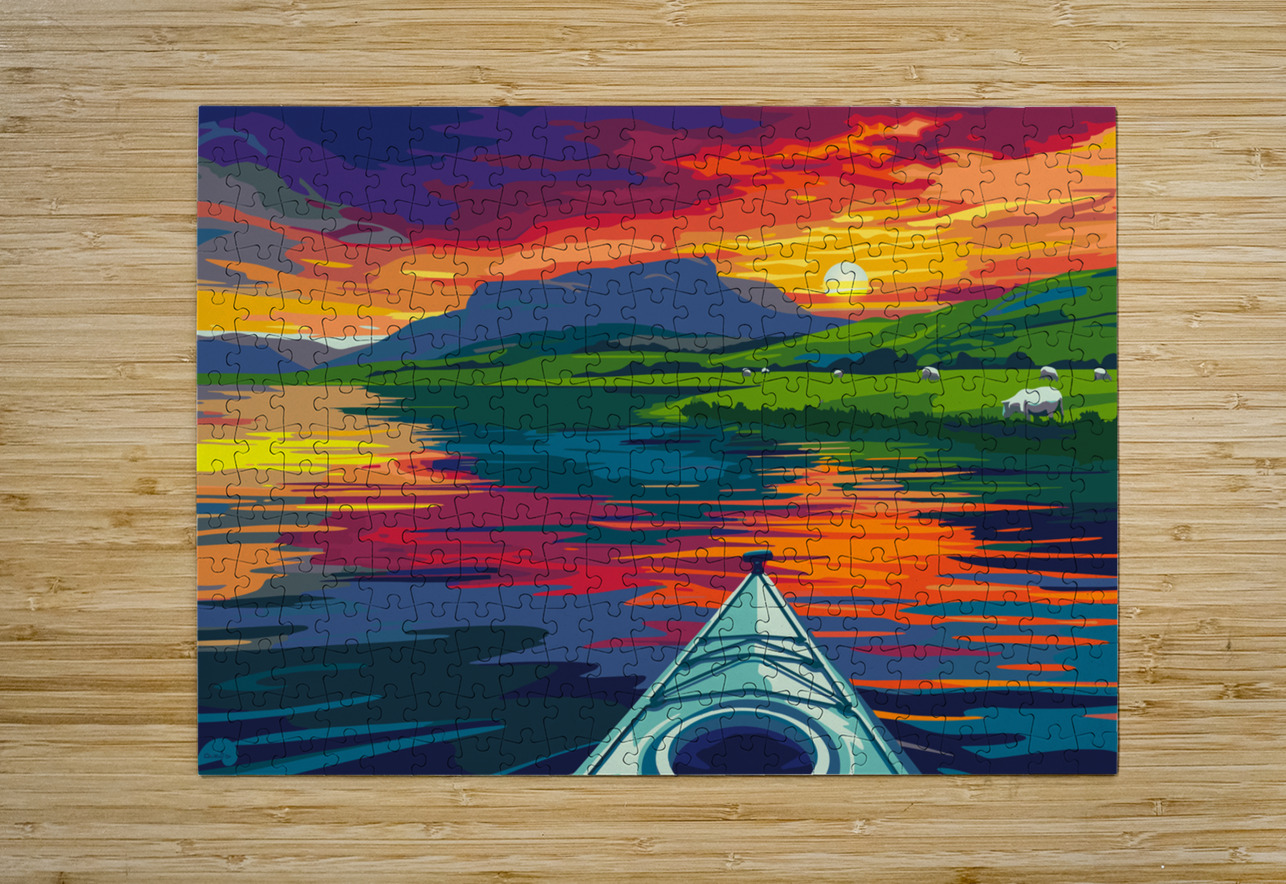 Celtic Chroma  Diana de Avila Puzzle printing