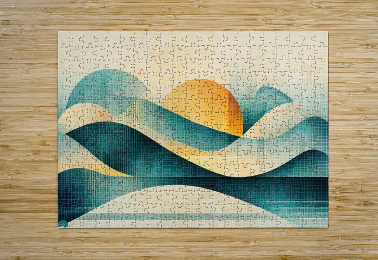 Algorithmic Dune Diana de Avila Puzzle printing