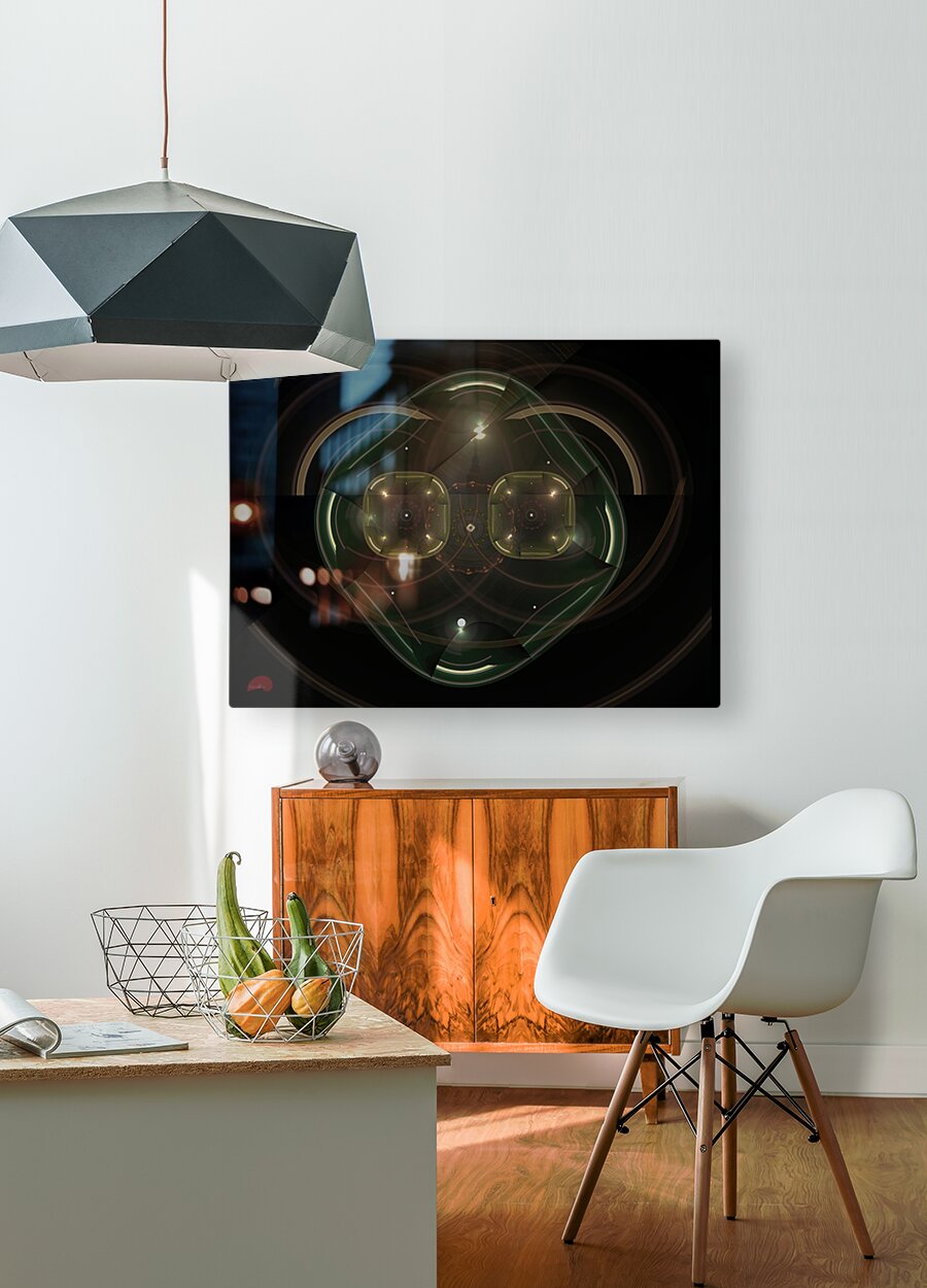 Surveillance 2  HD Metal print with Floating Frame on Back