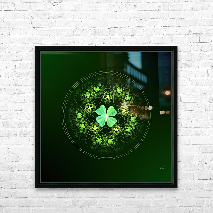 An Irish Blessing HD Sublimation Metal print with Decorating Float Frame (BOX)