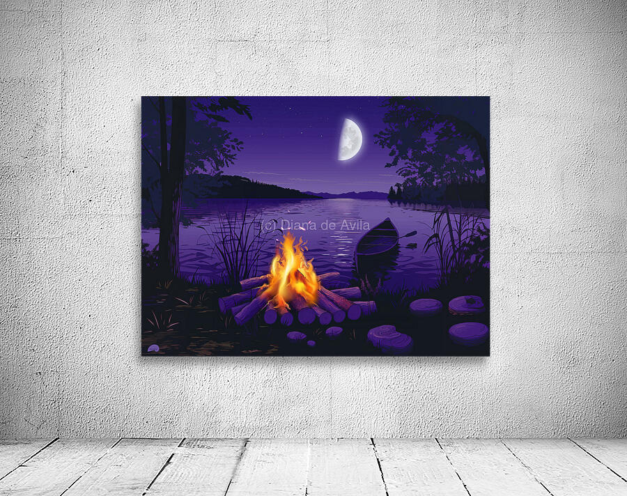 Campfire Calm by Diana de Avila