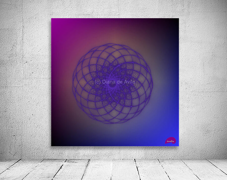 Violet Harmonics by Diana de Avila