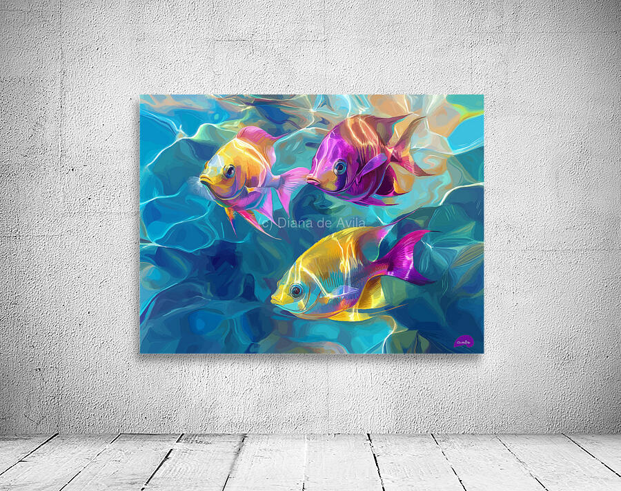 Fantastical Fish Fandango by Diana de Avila