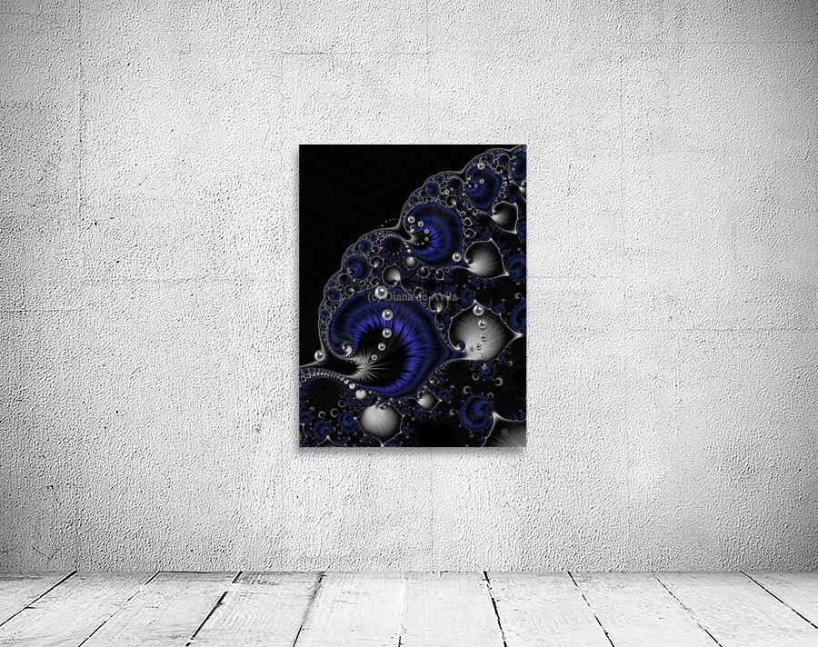 Blue Satin Pearls  by Diana de Avila